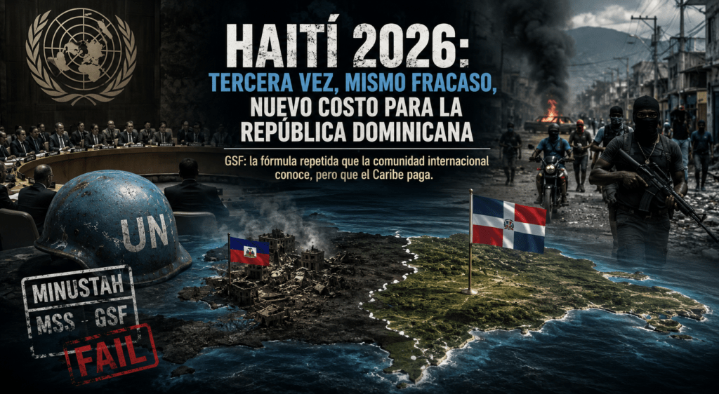 De ninguna maldita manera la Republica Dominicana es responsable por el bienestar y seguridad de Haiti